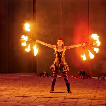 Foto zu Walpurgisnacht mit Feuershow