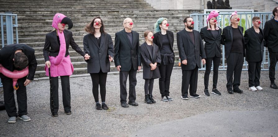 Foto zu Walking Acts zum STAUNT Festival
