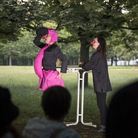 Foto zu Walking Acts zum STAUNT Festival