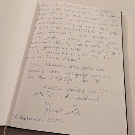 Foto zu Jubiläumsfeier 15-Jahre Küchwaldbühne