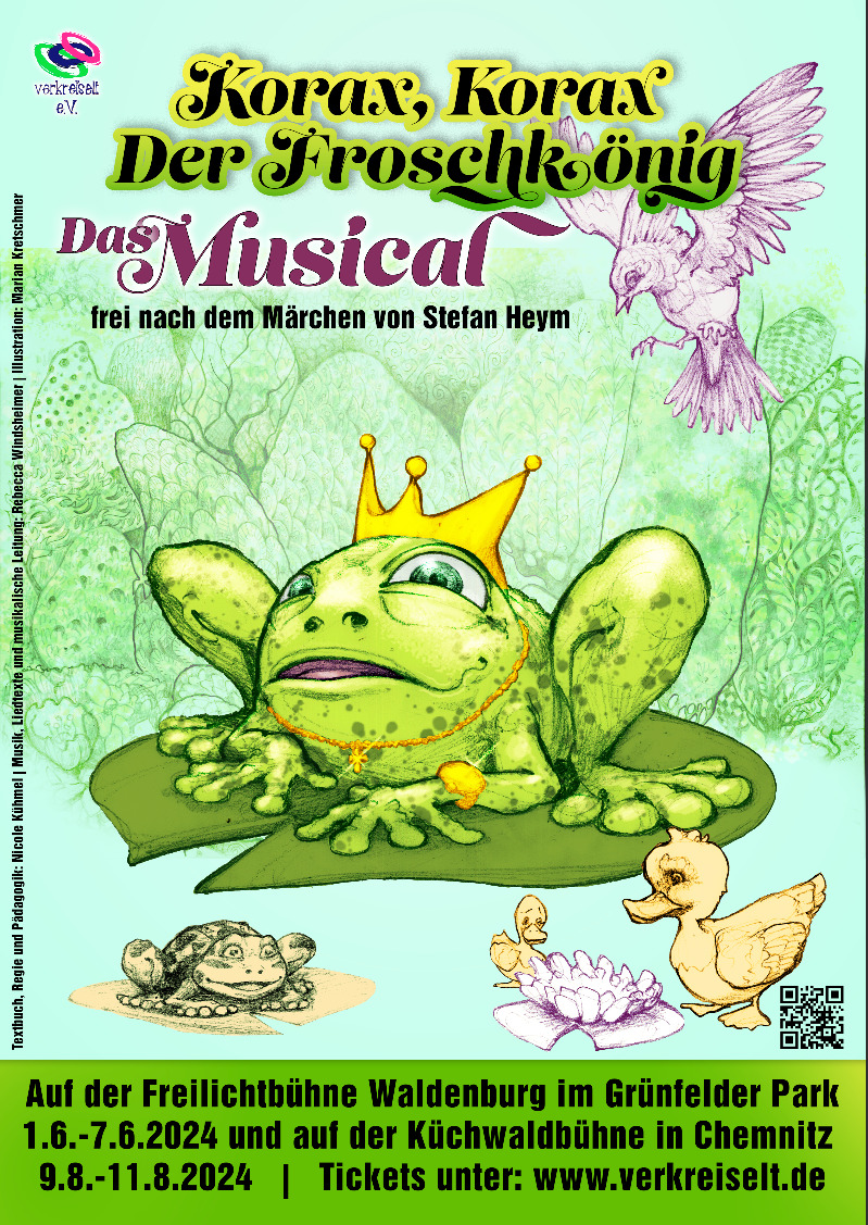 Plakat Korax, Korax – Der Froschkönig