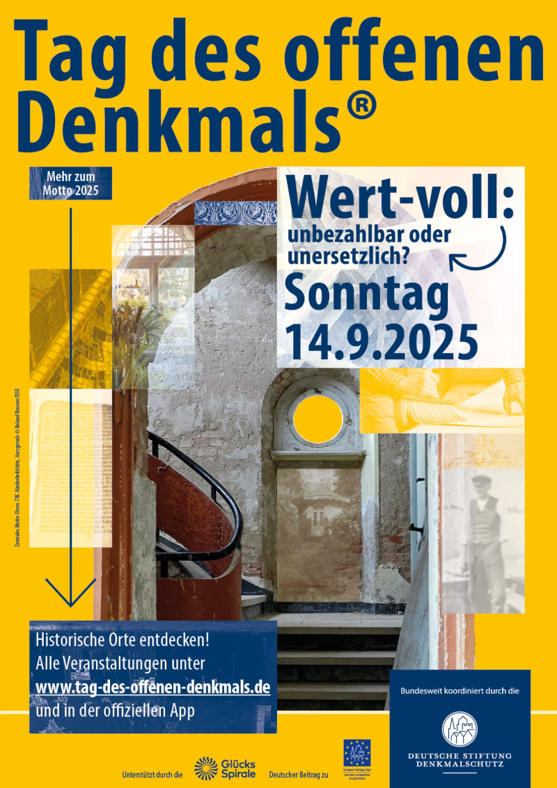 Plakat Tag des offenen Denkmals