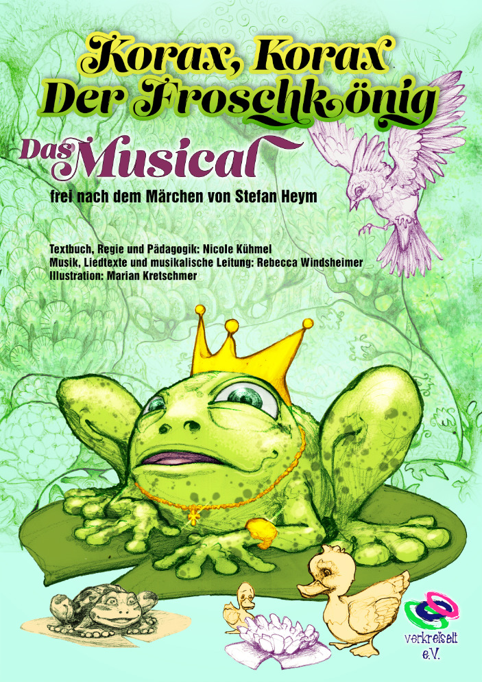 Plakat  Korax, Korax Der Froschkönig